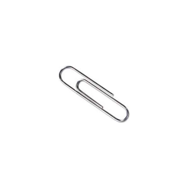 Acco Acco Economy Paper Clips, No. 3 Size, 5/16in Length, Silver, 1000/Pack 72320 - main